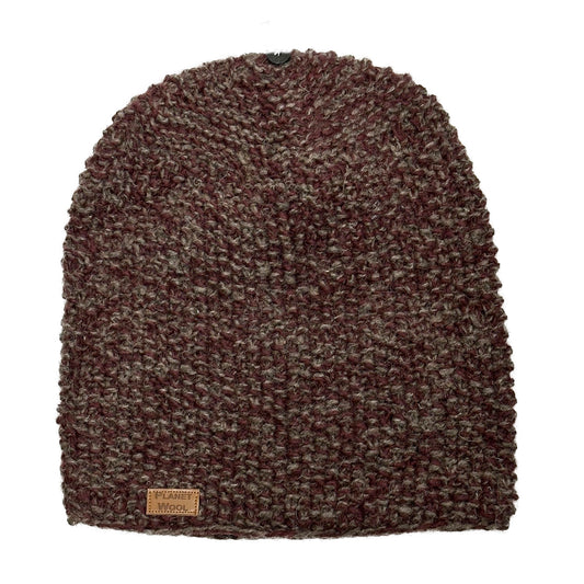 Planet Wool - Beanie long | wollen muts met fleecevoering