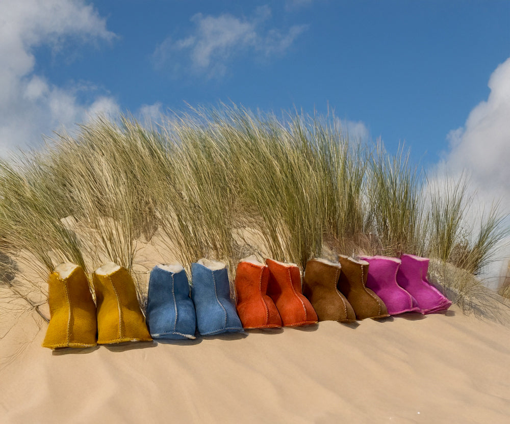 Texelana - Samba | babypantoffel van schapenvacht