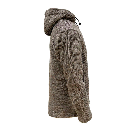 Planet Wool - Honeycumb | wollen vest met fleecevoering