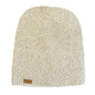 Planet Wool - Beanie Barley | wollen muts White