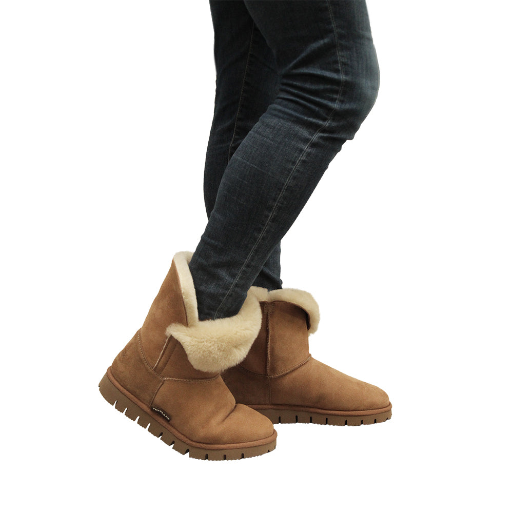 Texelana - Premium boot Fold | schapenvacht laarzen