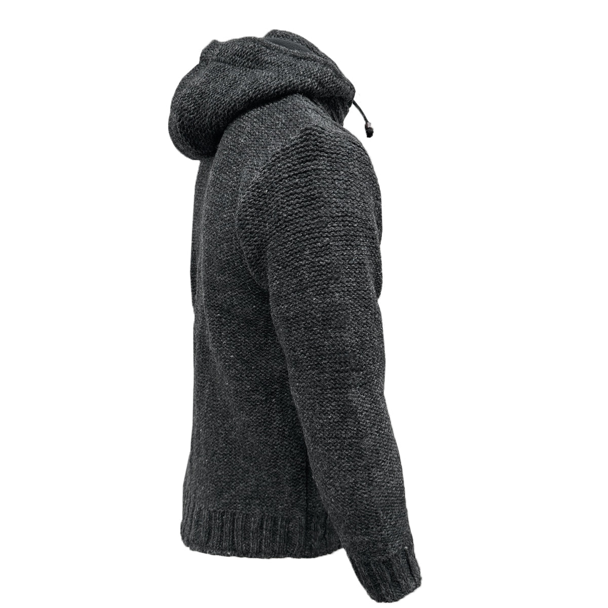 Planet Wool - Cable Knit | wollen herenvest met fleecevoering