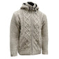 Planet Wool - Cable Knit | wollen herenvest met fleecevoering