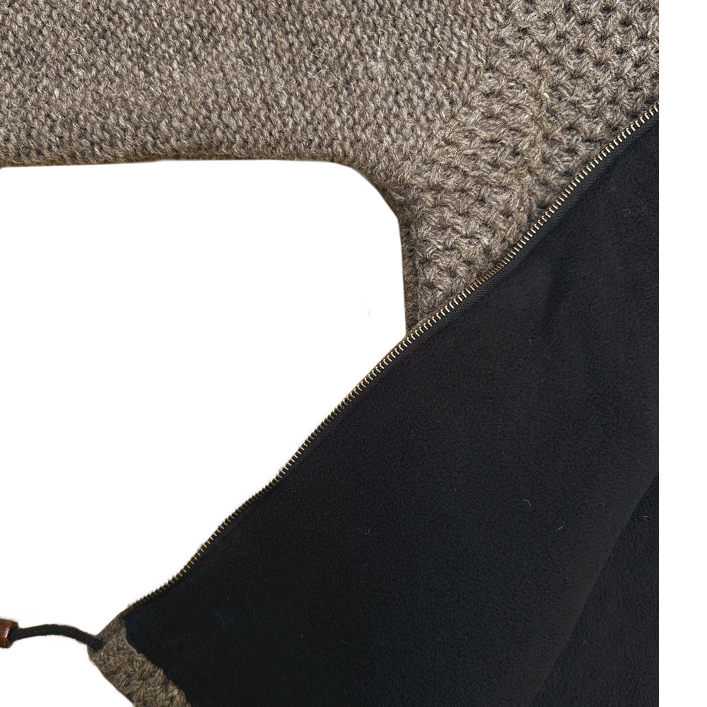 Planet Wool - Honeycumb | wollen vest met fleecevoering