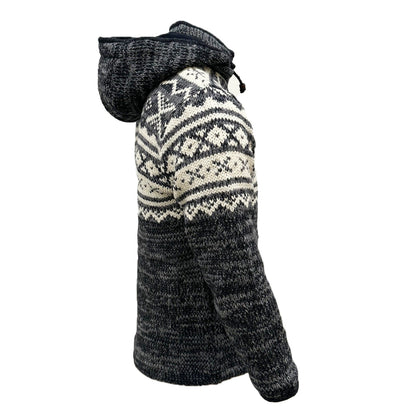 Planet Wool - Chest Pat | wollen herenvest met fleecevoering