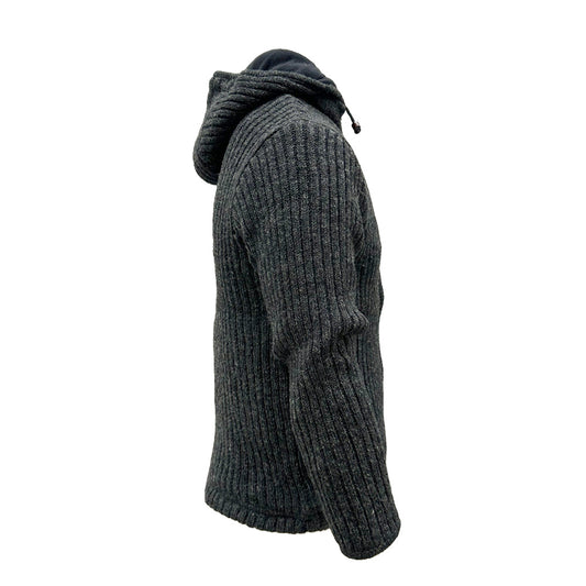 Planet Wool - Ribbed | wollen vest met fleecevoering