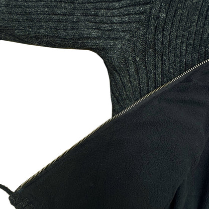 Planet Wool - Ribbed | wollen vest met fleecevoering