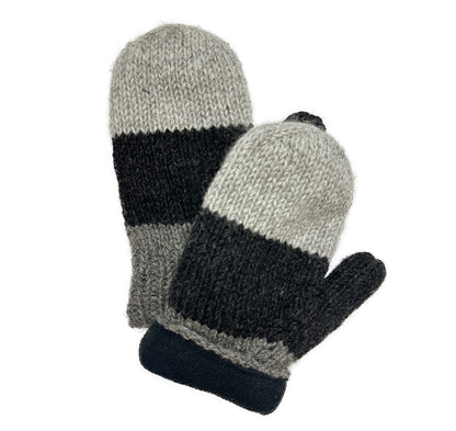 Planet Wool - Mittens | wollen wanten met fleece voering