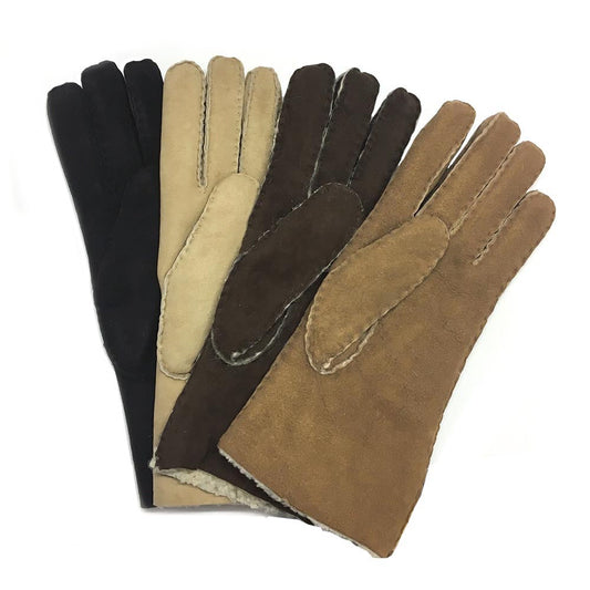 Texelana | suède handschoenen van schapenvacht