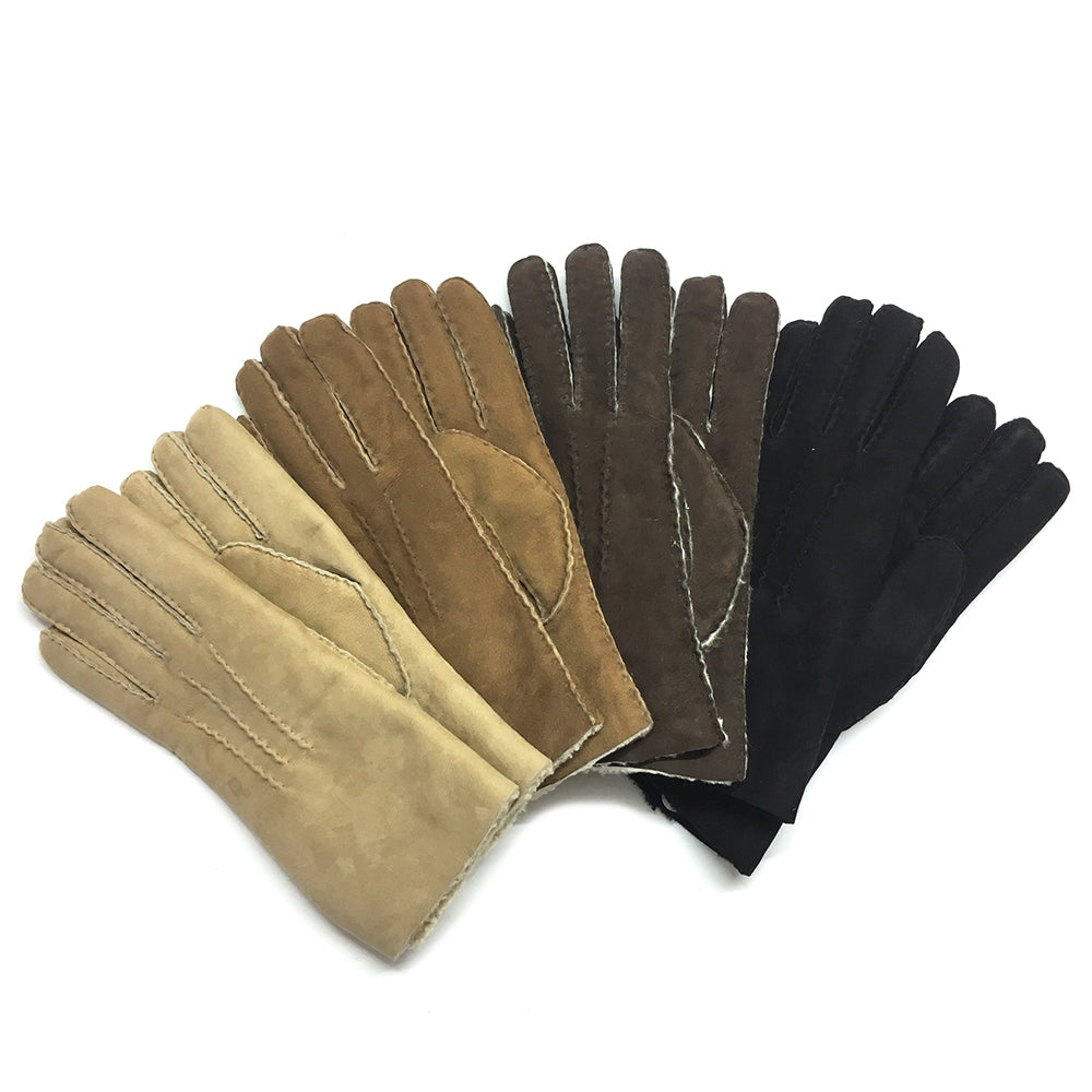 Texelana | suède handschoenen van schapenvacht