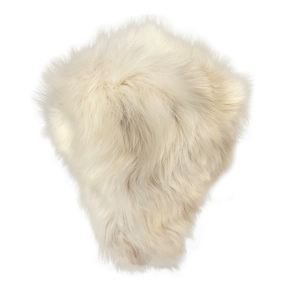 Texelana | Fluffy schapenvacht zadeldekje voor fiets